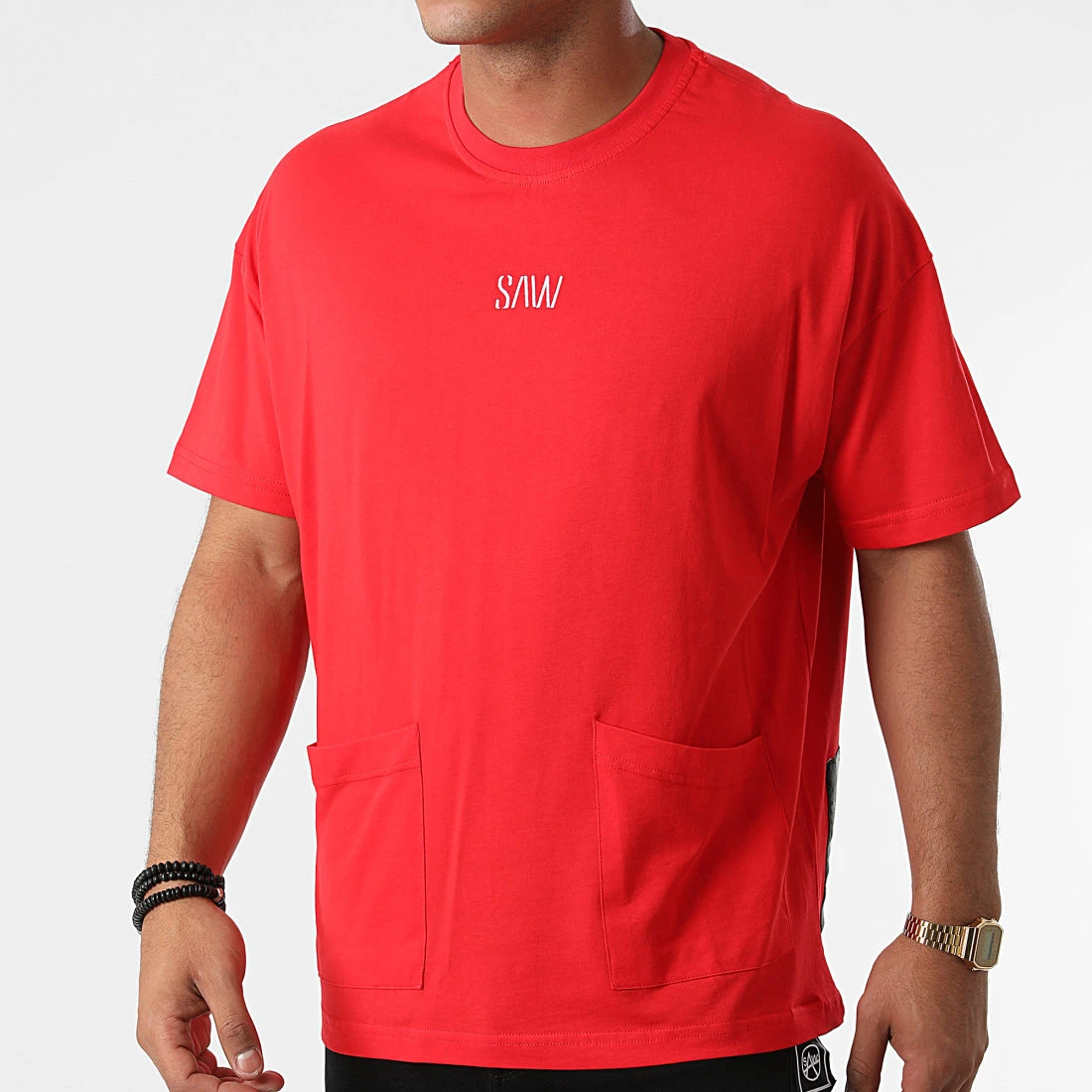 Le moins cher ✨ Tee Shirt Poche 21763 Rouge de Classic Series 🔔 3 Le moins cher ✨ Tee Shirt Poche 21763 Rouge de Classic Series 🔔