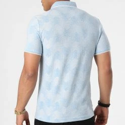 Coupon 🤩 Polo Manches Courtes 21Y-1094 Bleu Ciel Chiné de Classic Series 🤩 -Classic Series Soldes classic series 274449 21Y 1094 INDIGO 20210722T123821 04