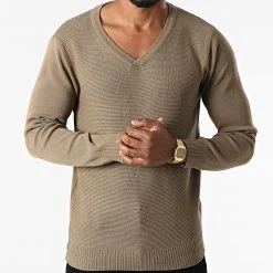 Vente flash đ„ Pull Col V G1812 Marron de Classic Series â 8 Vente flash đ„ Pull Col V G1812 Marron de Classic Series â -Classic Series Soldes classic series 277861 G1812 CAMEL 20210810T151248 03