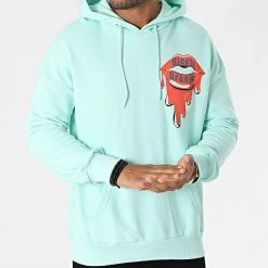 Nouveau ✔️ Sweat Capuche 55-22 Vert Clair de Classic Series 🥰 -Classic Series Soldes classic series 281794 55 22 YOSUN 20210901T160141 04