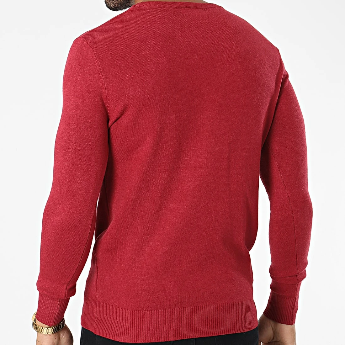 Vente flash 😉 Pull 661 Bordeaux de Classic Series 🎁 6 Vente flash 😉 Pull 661 Bordeaux de Classic Series 🎁 – Image 4