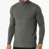Nouveau ❤️ Pull Col Roulé 663 Vert Kaki de Classic Series 😀 -Classic Series Soldes classic series 282823 J663 18 20210908T161727 01