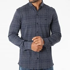 Sortie ❤️ Chemise Manches Longues 21k-2033 Bleu Marine de Classic Series 😀 8 Sortie ❤️ Chemise Manches Longues 21k-2033 Bleu Marine de Classic Series 😀 -Classic Series Soldes classic series 283149 21K2033 LACIVRT 20210908T162121 03