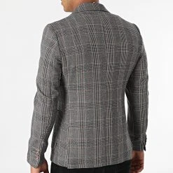 Meilleure vente ✔️ Veste A Carreaux 20433 Bleu Marine Chiné de Classic Series 👏 -Classic Series Soldes classic series 283155 20433 1 20210913T152934 04