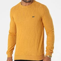 Budget 🧨 Sweat Crewneck 20K-2013 Jaune Moutarde de Classic Series 🔥
