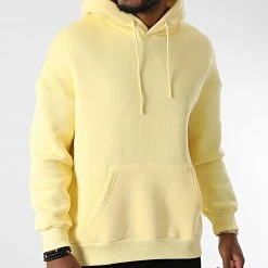 Grosses soldes 😍 Sweat Capuche 55-09 Jaune de Classic Series 😍