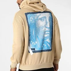 Meilleure affaire ✔️ Sweat Capuche 55-20 Beige de Classic Series ❤️