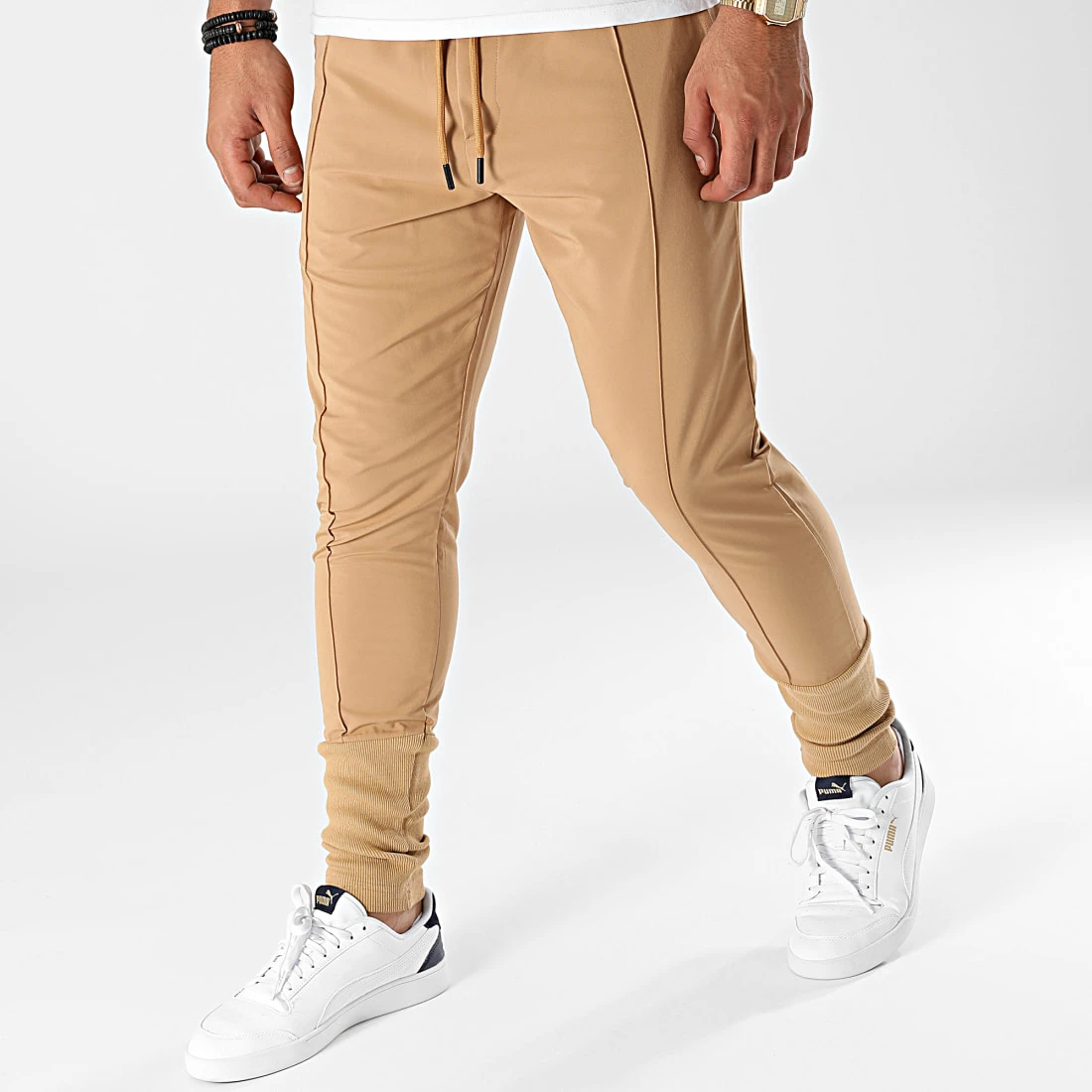 Remise ⭐ Pantalon Jogging P5269 Beige Foncé de Classic Series ❤️ 3 Remise ⭐ Pantalon Jogging P5269 Beige Foncé de Classic Series ❤️