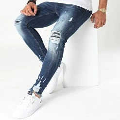 Budget 🎉 Jean Skinny DHZ-3603 Bleu Denim de Classic Series 🧨 -Classic Series Soldes classic series 283737 DHZ 3603 K MAVI 20210915T161938 03