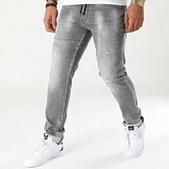 Acheter 🥰 Jean Slim INT-2101 Gris de Classic Series 🌟