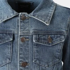 Top 10 💯 Veste Jean Enfant YJ-75 Bleu Denim de Classic Series 🎉 -Classic Series Soldes classic series 285263 YJ 075 20210927T152036 02