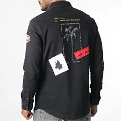 Tout neuf ⭐ Chemise Jean Manches Longues G-146 Noir de Classic Series 🎁 9 Tout neuf ⭐ Chemise Jean Manches Longues G-146 Noir de Classic Series 🎁 -Classic Series Soldes classic series 286149 G 146 BLACK 20210930T161625 04