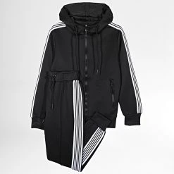 Top 10 🎁 Ensemble De Survetement Enfant A Bandes MT-110 Noir de Classic Series 😀