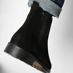 Bon marché 🧨 Chelsea Boots DR-82 Noir de Classic Series ❤️ -Classic Series Soldes classic series 286995 DR 82 BLACK 20211005T113918 04