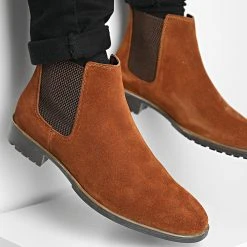 Coupon ❤️ Chelsea 👏 Boots DR-82 Camel de Classic Series 🎁