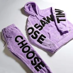 Remise 💯 Pantalon Jogging Fourrure 21543 Violet de Classic Series ✔️ -Classic Series Soldes classic series 288980 SW 21543 LILA 20211027T091402 05