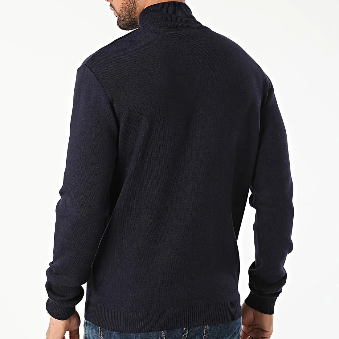 Remise 🎁 Pull Col Roulé 7095 Bleu Marine de Classic Series ⭐ 6 Remise 🎁 Pull Col Roulé 7095 Bleu Marine de Classic Series ⭐ – Image 4