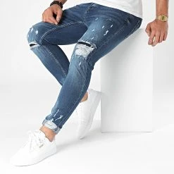 Top 10 ✨ Jean Skinny DHZ-3485-1 Bleu Denim de Classic Series 😀 -Classic Series Soldes classic series 290047 DHZ 3485 K MAVI 20211028T163730 03