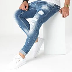 De gros 💯 Jean Skinny DHZ-3511 Bleu Denim de Classic Series ⭐ 8 De gros 💯 Jean Skinny DHZ-3511 Bleu Denim de Classic Series ⭐ -Classic Series Soldes classic series 290049 DHZ 3511 O MAVI 20211029T160908 03