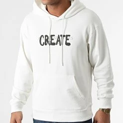 Offres 👏 Sweat Capuche 55-31 Blanc de Classic Series ✔️ -Classic Series Soldes classic series 291143 55 31 20EKRU 20211110T151720 02