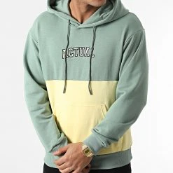 De gros ✔️ Sweat Capuche 55-29 Jaune Vert de Classic Series ✨ -Classic Series Soldes classic series 291201 55 29 YOSUN 20211111T161057 03