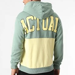 De gros ✔️ Sweat Capuche 55-29 Jaune Vert de Classic Series ✨ -Classic Series Soldes classic series 291201 55 29 YOSUN 20211111T161058 04