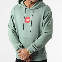 Sortie ⭐ Sweat Capuche 55-30 Vert de Classic Series 🎉 -Classic Series Soldes classic series 291214 55 30 YOSUN 20211111T161113 03