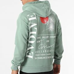 Sortie ⭐ Sweat Capuche 55-30 Vert de Classic Series 🎉 -Classic Series Soldes classic series 291214 55 30 YOSUN 20211111T161114 04