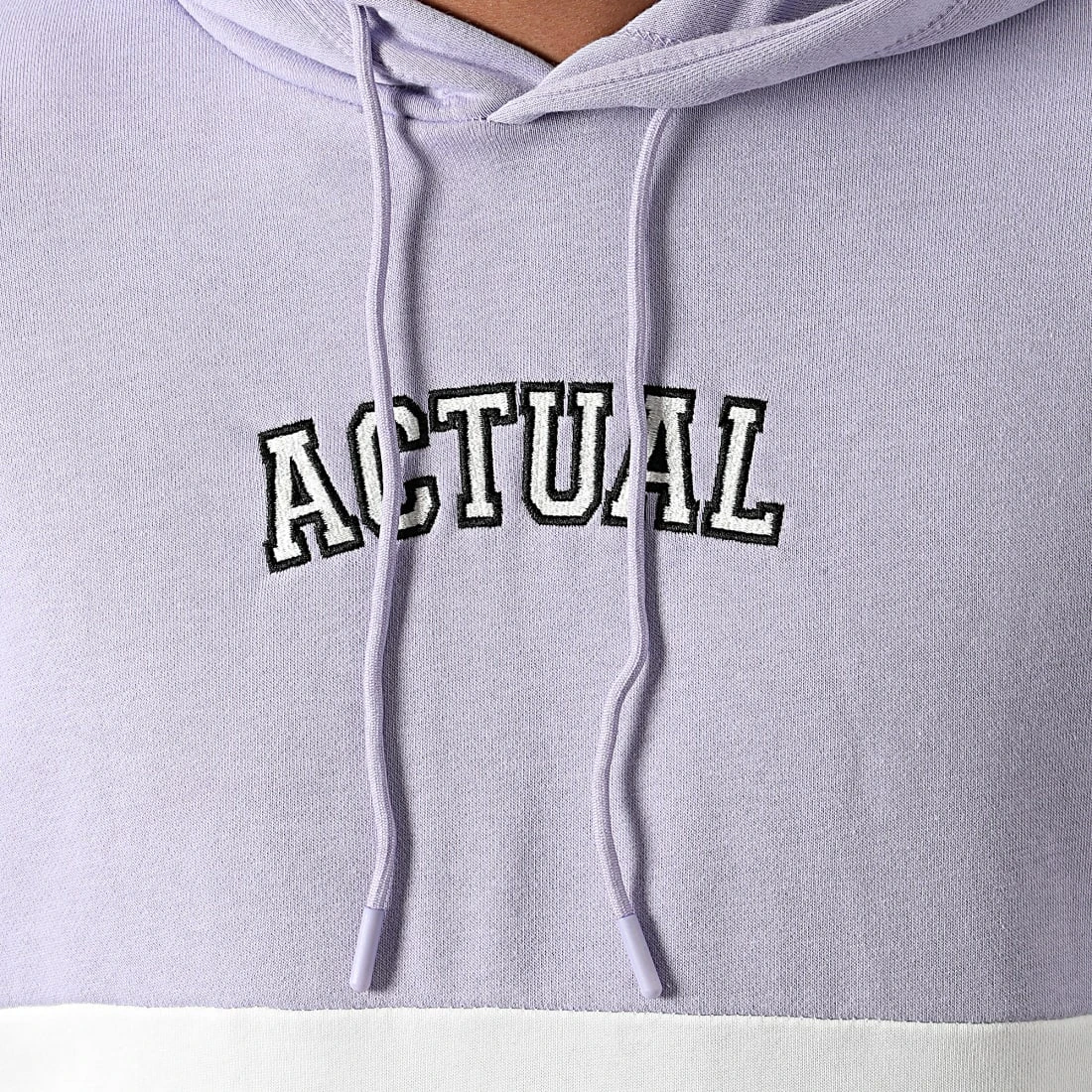 Budget ✨ Sweat Capuche 55-029 Lila Blanc de Classic Series ⭐ 4 Budget ✨ Sweat Capuche 55-029 Lila Blanc de Classic Series ⭐ – Image 2