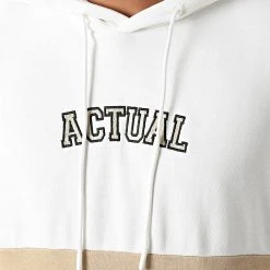 Remise 🌟 Sweat Capuche 55-29 Beige Blanc de Classic Series 😀 -Classic Series Soldes classic series 291255 55 29 EKRU 20211111T160648 02