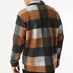 Promo ❤️ Surchemise A Carreaux H60054J4451010A1 Marron Gris Noir de Classic Series ⌛ -Classic Series Soldes classic series 291907 H60054J4451010A1 21300 20211118T112956 04