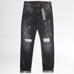 Vente flash 🤩 Jean Skinny Enfant 1016 Noir de Classic Series ⭐