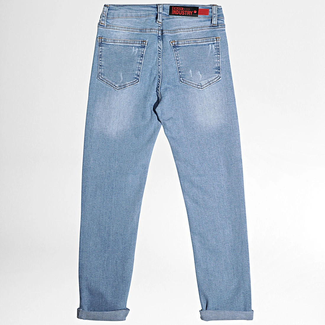 De gros ❤️ Jean Skinny Enfant 1014 Bleu Wash de Classic Series ⭐ 6 De gros ❤️ Jean Skinny Enfant 1014 Bleu Wash de Classic Series ⭐ – Image 4