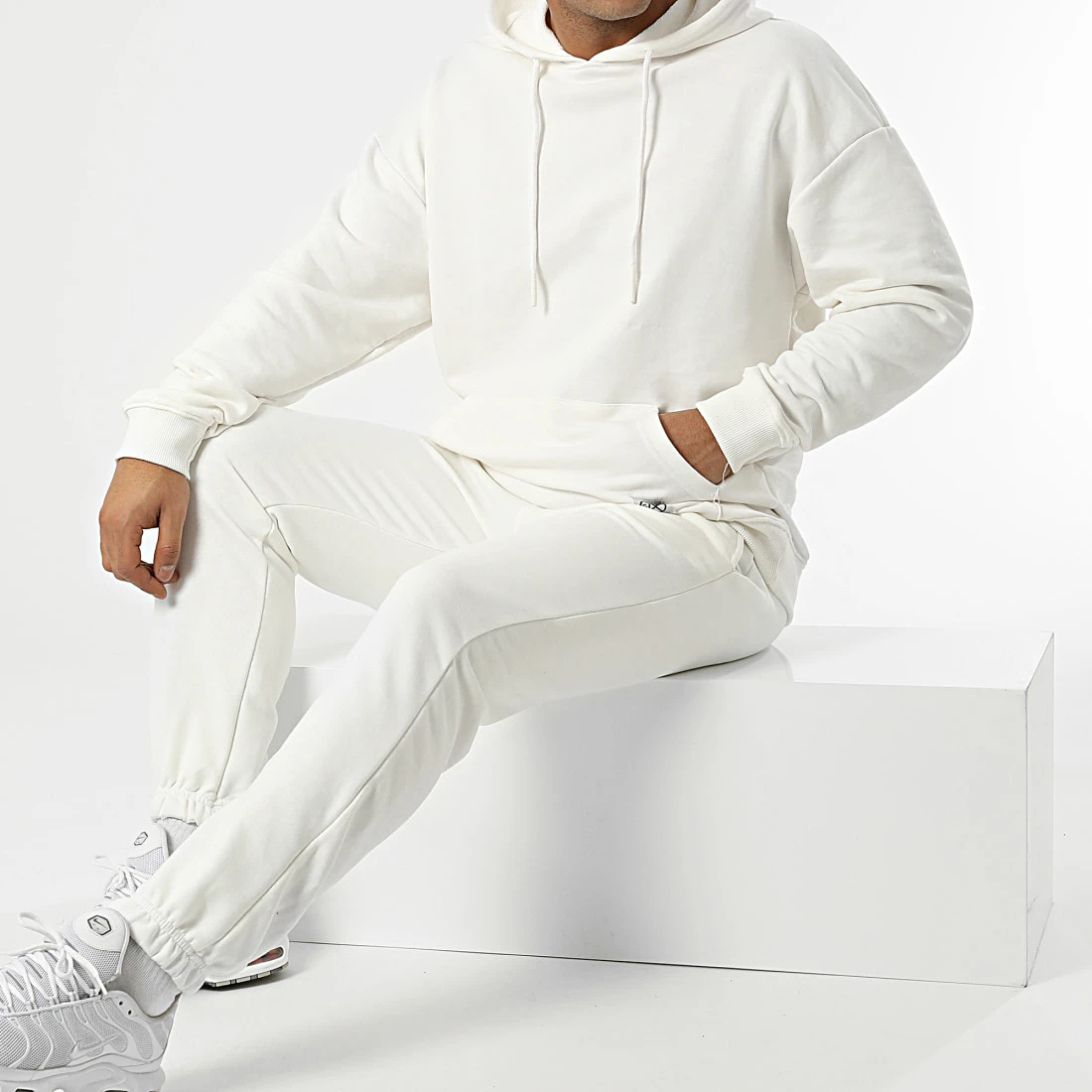 De gros 🔥 Ensemble De Survêtement 21831-21569 Blanc de Classic Series ⌛ 3 De gros 🔥 Ensemble De Survêtement 21831-21569 Blanc de Classic Series ⌛