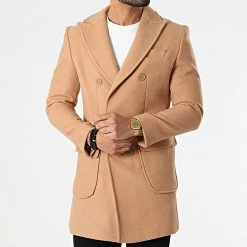 Vente flash 🥰 Manteau A2IY6108 Camel de Classic Series ✨ -Classic Series Soldes classic series 292879 A2IY6108 CAMEL 20211129T090553 03