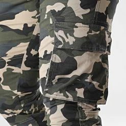 Meilleur prix 🧨 Jogger Pant DP11000 Vert Kaki Camouflage de Classic Series 🔔 -Classic Series Soldes classic series 294010 DP11000 037 20211207T160646 02