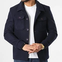 Meilleur prix ⌛ Veste 11501 Bleu Marine de Classic Series ⭐ -Classic Series Soldes classic series 294899 X 11501 10 20211213T160313 03