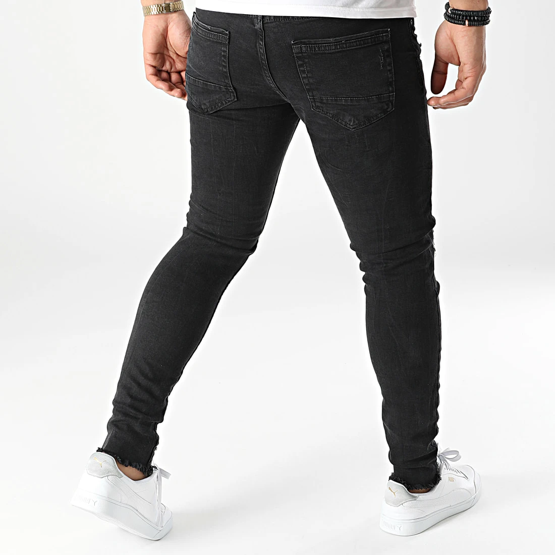 Tout neuf ❤️ Jean Skinny DHZ-3606 Noir de Classic Series 👍 6 Tout neuf ❤️ Jean Skinny DHZ-3606 Noir de Classic Series 👍 – Image 4