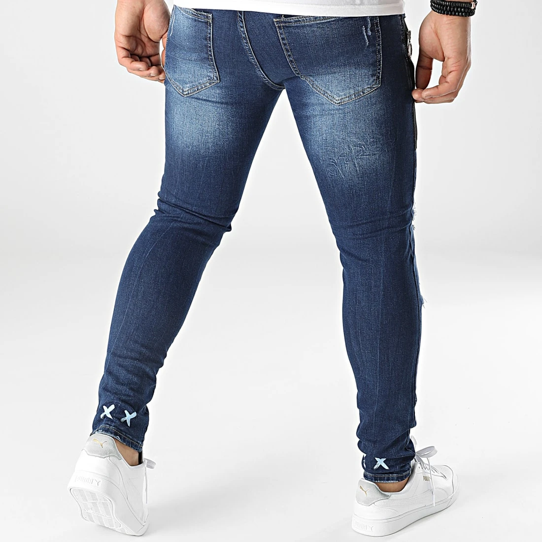 Promo 🎉 Jean Skinny DHZ-3599 Bleu Denim de Classic Series 👏 6 Promo 🎉 Jean Skinny DHZ-3599 Bleu Denim de Classic Series 👏 – Image 4