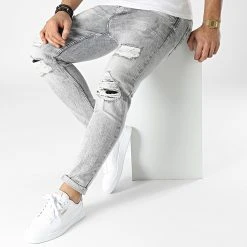 Remise ⌛ Jean Skinny DHZ-3572-2 Gris de Classic Series ⌛ -Classic Series Soldes classic series 294961 DHZ 3485 2 FUME 20211210T145529 03