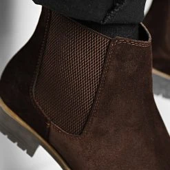 Promo ✔️ Chelsea 🔔 Boots DR-82 Marron de Classic Series ✔️ -Classic Series Soldes classic series 295155 DR 82 BROWN 20211214T160710 02