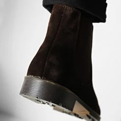 Promo ✔️ Chelsea 🔔 Boots DR-82 Marron de Classic Series ✔️ -Classic Series Soldes classic series 295155 DR 82 BROWN 20211214T160712 04