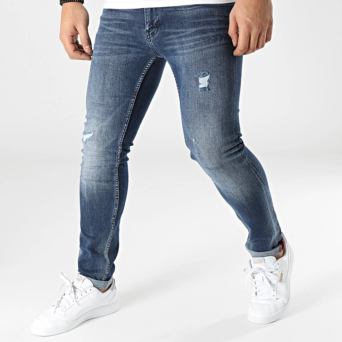 De gros ⭐ Jean Slim 7694 Bleu Denim de Classic Series ❤️ 3 De gros ⭐ Jean Slim 7694 Bleu Denim de Classic Series ❤️