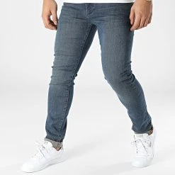 Meilleure affaire ⌛ Jean Slim 7726 Bleu Denim de Classic Series 👏