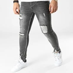 Meilleur prix 🤩 Jean Skinny 3660 Gris Anthracite de Classic Series 💯
