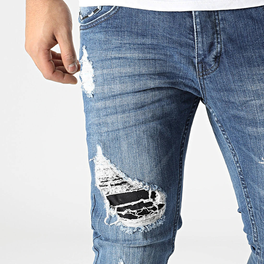 Remise 😉 Jean Skinny 3525 Bleu Denim de Classic Series 🛒 4 Remise 😉 Jean Skinny 3525 Bleu Denim de Classic Series 🛒 – Image 2