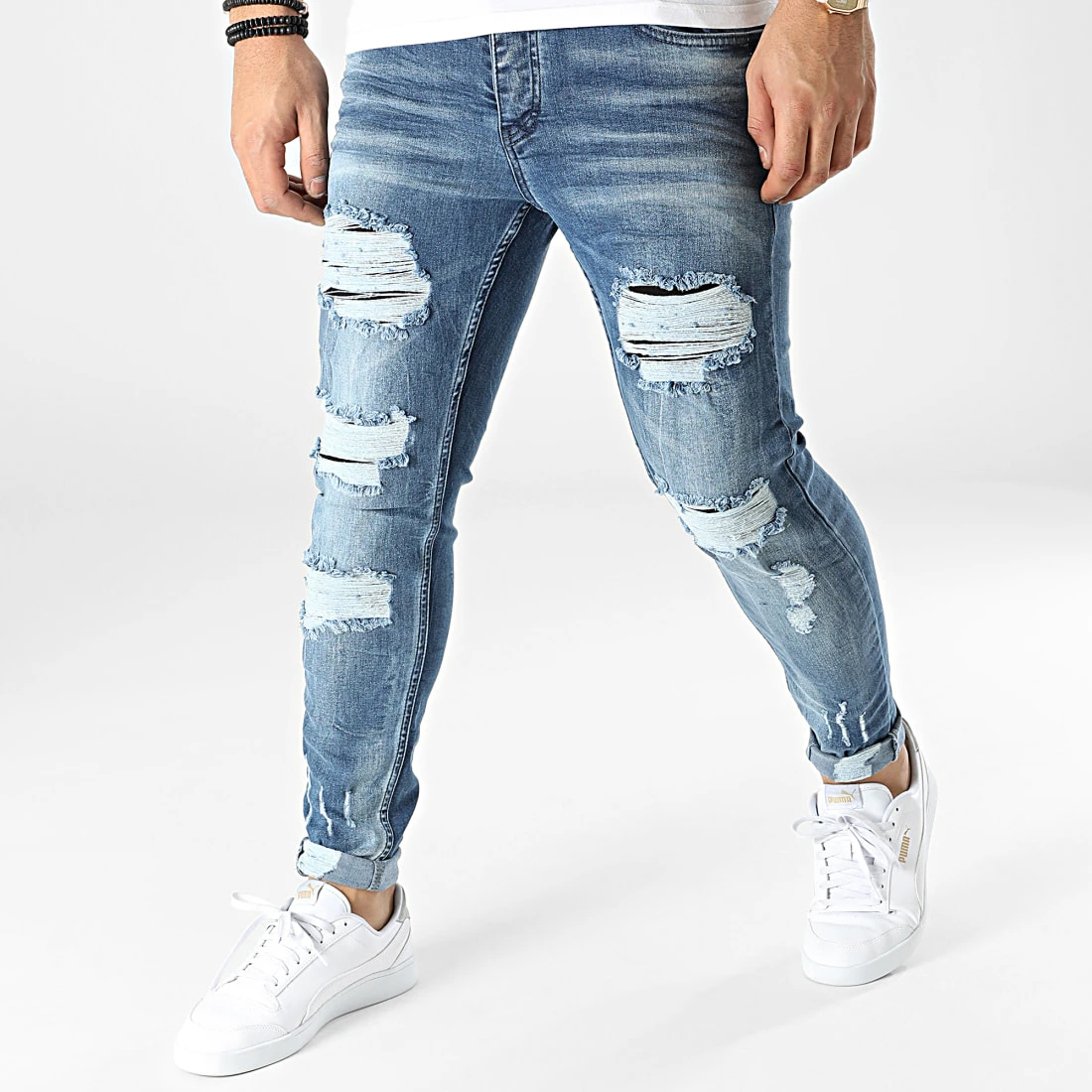 Meilleur prix ⭐ Jean Skinny 3658 Bleu Denim de Classic Series 💯 3 Meilleur prix ⭐ Jean Skinny 3658 Bleu Denim de Classic Series 💯
