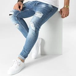 Grosses soldes 🧨 Jean Skinny 3648 Bleu Denim de Classic Series ⌛ -Classic Series Soldes classic series 295514 DHZ 3648 A MAVI 20211217T150132 03