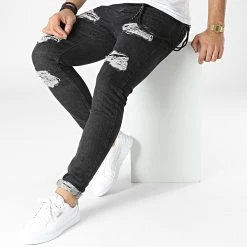 Vente flash 🎉 Jean Skinny 3657 Noir de Classic Series 🌟 -Classic Series Soldes classic series 295517 DHZ 3657 1 SIYAH 20211217T150950 03