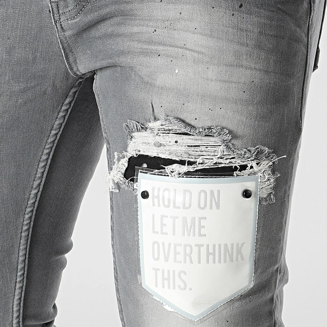 Budget ⭐ Jean Skinny 3535 Gris de Classic Series ✨ 4 Budget ⭐ Jean Skinny 3535 Gris de Classic Series ✨ – Image 2